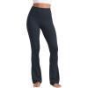 imageCRZ YOGA Butterluxe High Waist Mini Flared Leggings for Women 30quot315quot33  Bootcut Yoga Pants with Pocket Casual LoungeTrue Navy