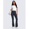 imageCRZ YOGA Butterluxe High Waist Mini Flared Leggings for Women 30quot315quot33  Bootcut Yoga Pants with Pocket Casual LoungeTrue Navy