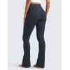 imageCRZ YOGA Butterluxe High Waist Mini Flared Leggings for Women 30quot315quot33  Bootcut Yoga Pants with Pocket Casual LoungeTrue Navy