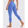 imageCRZ YOGA Butterluxe High Waisted Capris Workout Leggings for Women 23  Lounge Buttery Soft Yoga PantsWild Indigo