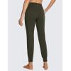imageCRZ YOGA Butterluxe High Waisted Joggers for Women 27quot  Buttery Soft Yoga Lounge Workout Leggings Pants with PocketsOlive Green