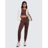 imageCRZ YOGA Butterluxe High Waisted Joggers for Women 27quot  Buttery Soft Yoga Lounge Workout Leggings Pants with PocketsTaupe