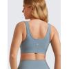 imageCRZ YOGA Butterluxe Maternity Nursing Bras for Women Crossover Wireless Sleep Breastfeeding Lounge Pregnancy Bralette ComfyBelgian Blue