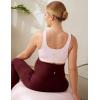 imageCRZ YOGA Butterluxe Maternity Nursing Bras for Women Crossover Wireless Sleep Breastfeeding Lounge Pregnancy Bralette ComfyStrawberry Pink