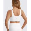 imageCRZ YOGA Butterluxe Maternity Nursing Bras for Women Crossover Wireless Sleep Breastfeeding Lounge Pregnancy Bralette ComfyWhite