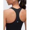 imageCRZ YOGA Butterluxe Scoop Neck Yoga Tank Racerback Workout Sleeveless Tops for Women Crop Athletic Tight Casual ShirtsBlack