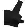 imageCRZ YOGA Butterluxe Womens Square Neck Sports Bras  Supportive Wide Straps Open Back Padded Camisole Yoga Crop TopBlack