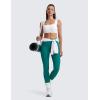 imageCRZ YOGA Butterluxe Womens Square Neck Sports Bras  Supportive Wide Straps Open Back Padded Camisole Yoga Crop TopWhite