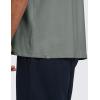imageCRZ YOGA Cloud Jersey Mens Golf Polo Shirt Midweight Short Sleeve Soft Moisture Wicking Lounge Athletic Casual TShirtsGrey Sage