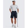 imageCRZ YOGA Cloud Jersey Mens Golf Polo Shirt Midweight Short Sleeve Soft Moisture Wicking Lounge Athletic Casual TShirtsPlatinum Grey