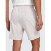 imageCRZ YOGA Cloud Jersey Mens Lounge Lightweight Sweat Shorts  7 Soft Breathable for Casual Workout with PocketsMilky White Bone