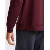 imageCRZ YOGA Cloud Jersey Mens Pullover Hoodie Casual Workout Long Sleeve Basic Hooded Sweatshirt with PocketRed Merlot