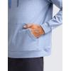 imageCRZ YOGA Cloud Jersey Mens Pullover Hoodie Casual Workout Long Sleeve Basic Hooded Sweatshirt with PocketSlate Blue