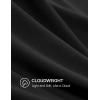 imageCRZ YOGA Cloudweight Double Lined Square Neck Midi Dresses for Women Casual Summer Sleeveless Outfits with Side PocketsBlack