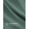 imageCRZ YOGA Cloudweight Double Lined Square Neck Midi Dresses for Women Casual Summer Sleeveless Outfits with Side PocketsGraphite Green