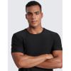 imageCRZ YOGA Cloudweight Mens Workout Comfy TShirts Lightweight Moisture Wicking Athletic Casual Short Sleeve Crew Neck ShirtBlack