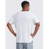 imageCRZ YOGA Cloudweight Mens Workout Comfy TShirts Lightweight Moisture Wicking Athletic Casual Short Sleeve Crew Neck ShirtWhite