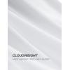 imageCRZ YOGA Cloudweight Mens Workout Comfy TShirts Lightweight Moisture Wicking Athletic Casual Short Sleeve Crew Neck ShirtWhite