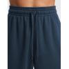 imageCRZ YOGA Cotton Fleece Sweatpants for Men 32quot Loosed Fit Lounge Casual Elastic Bottom Sweat Pants with Zipper PocketsInk Blue