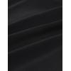 imageCRZ YOGA CottonBlend Workout Racerback Tank for Women Athletic High Neck Breathable Tops Casual Basic Sleeveless ShirtsBlack
