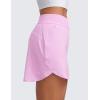 imageCRZ YOGA Dolphin Golf Skirts for Women A Line High Waisted Casual Athletic Mini Tennis Pickleball Skort with Zipper PocketVita Pink