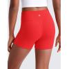 imageCRZ YOGA Girls Butterluxe Athletic Biker Shorts  Kids Teen High Waist Lounge Active Dance Yoga Running Buttery SoftDeep Red