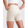 imageCRZ YOGA Girls Butterluxe Athletic Biker Shorts  Kids Teen High Waist Lounge Active Dance Yoga Running Buttery SoftMilky White