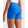 imageCRZ YOGA Girls Butterluxe Athletic Biker Shorts  Kids Teen High Waist Lounge Active Dance Yoga Running Buttery SoftSparkle Blue