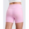 imageCRZ YOGA Girls Butterluxe Athletic Biker Shorts  Kids Teen High Waist Lounge Active Dance Yoga Running Buttery SoftVita Pink