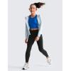 imageCRZ YOGA Girls Butterluxe Athletic Leggings with Pockets  High Waist Lounge Kids Teen Pants Yoga Active Dance Running TightsBlack
