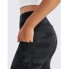 imageCRZ YOGA Girls Butterluxe Athletic Leggings with Pockets  High Waist Lounge Kids Teen Pants Yoga Active Dance Running TightsDark Grey Camouflage 2