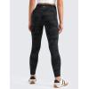 imageCRZ YOGA Girls Butterluxe Athletic Leggings with Pockets  High Waist Lounge Kids Teen Pants Yoga Active Dance Running TightsDark Grey Camouflage 2