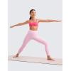 imageCRZ YOGA Girls Butterluxe Athletic Leggings with Pockets  High Waist Lounge Kids Teen Pants Yoga Active Dance Running TightsPink Peony