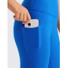 imageCRZ YOGA Girls Butterluxe Athletic Leggings with Pockets  High Waist Lounge Kids Teen Pants Yoga Active Dance Running TightsSparkle Blue