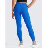 imageCRZ YOGA Girls Butterluxe Athletic Leggings with Pockets  High Waist Lounge Kids Teen Pants Yoga Active Dance Running TightsSparkle Blue