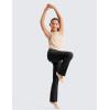 imageCRZ YOGA Girls Butterluxe Flare Leggings  Kids High Waist Bell Bottoms Bootcut Lounge Casual Active Yoga Dance PantsBlack