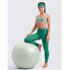 imageCRZ YOGA Girls Butterluxe Full Length Athletic Leggings  Kids High Waist Lounge Pants Active Dance Running Yoga TightsCascadia Green