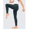 imageCRZ YOGA Girls Butterluxe Full Length Athletic Leggings  Kids High Waist Lounge Pants Active Dance Running Yoga TightsForest Dark Green