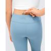 imageCRZ YOGA Girls Butterluxe Full Length Athletic Leggings  Kids High Waist Lounge Pants Active Dance Running Yoga TightsPure Blue