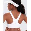 imageCRZ YOGA Girls Butterluxe Sports Bras  Scoop Neck Racerback Training Yoga Crop Top for Teens Kids DanceWhite