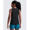 imageCRZ YOGA Girls Cloudweight Athletic Tank Tops Hip Length Crew Neck Sleeveless Teen Kids Active Casual Dance YogaBlack