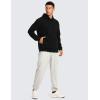 imageCRZ YOGA Hoodies for Men French Terry Hooded Sweatshirts Workout Athletic Casual Pullover Tops with PocketBlack