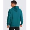 imageCRZ YOGA Hoodies for Men French Terry Hooded Sweatshirts Workout Athletic Casual Pullover Tops with PocketGreen Jade