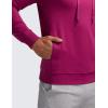 imageCRZ YOGA Hoodies for Men French Terry Hooded Sweatshirts Workout Athletic Casual Pullover Tops with PocketMagenta Purple