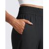 imageCRZ YOGA Lightweight Drapey Wide Leg Pants for Women 30quot Flowy High Waisted Casual Lounge Travel Work Loose Fit SummerBlack