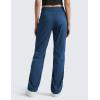 imageCRZ YOGA Lightweight Straight Leg Workout Pants for Women 28quot30quot Casual Ruched Work Gym Athletic Joggers with PocketsFrench Navy