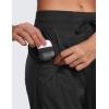 imageCRZ YOGA Lightweight Workout Joggers for Women 26quot285quot High Waisted Outdoor Running Casual Track Pants with PocketsBlack