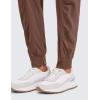 imageCRZ YOGA Lightweight Workout Joggers for Women 26quot285quot High Waisted Outdoor Running Casual Track Pants with PocketsCoffee Brown