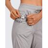 imageCRZ YOGA Lightweight Workout Joggers for Women 26quot285quot High Waisted Outdoor Running Casual Track Pants with PocketsDark Chrome