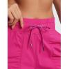imageCRZ YOGA Lightweight Workout Joggers for Women 26quot285quot High Waisted Outdoor Running Casual Track Pants with PocketsGranita Pink